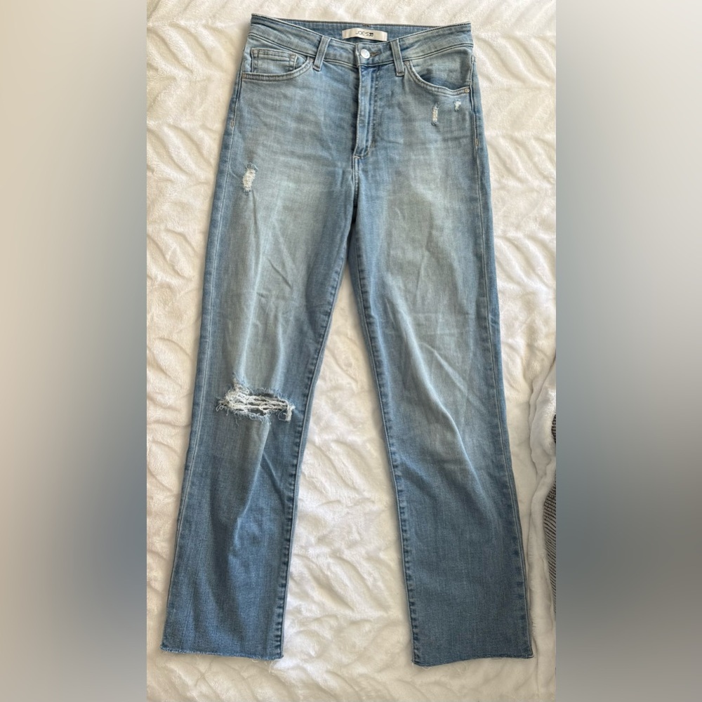 Joe's Jeans Light Blue Straight Leg Denim